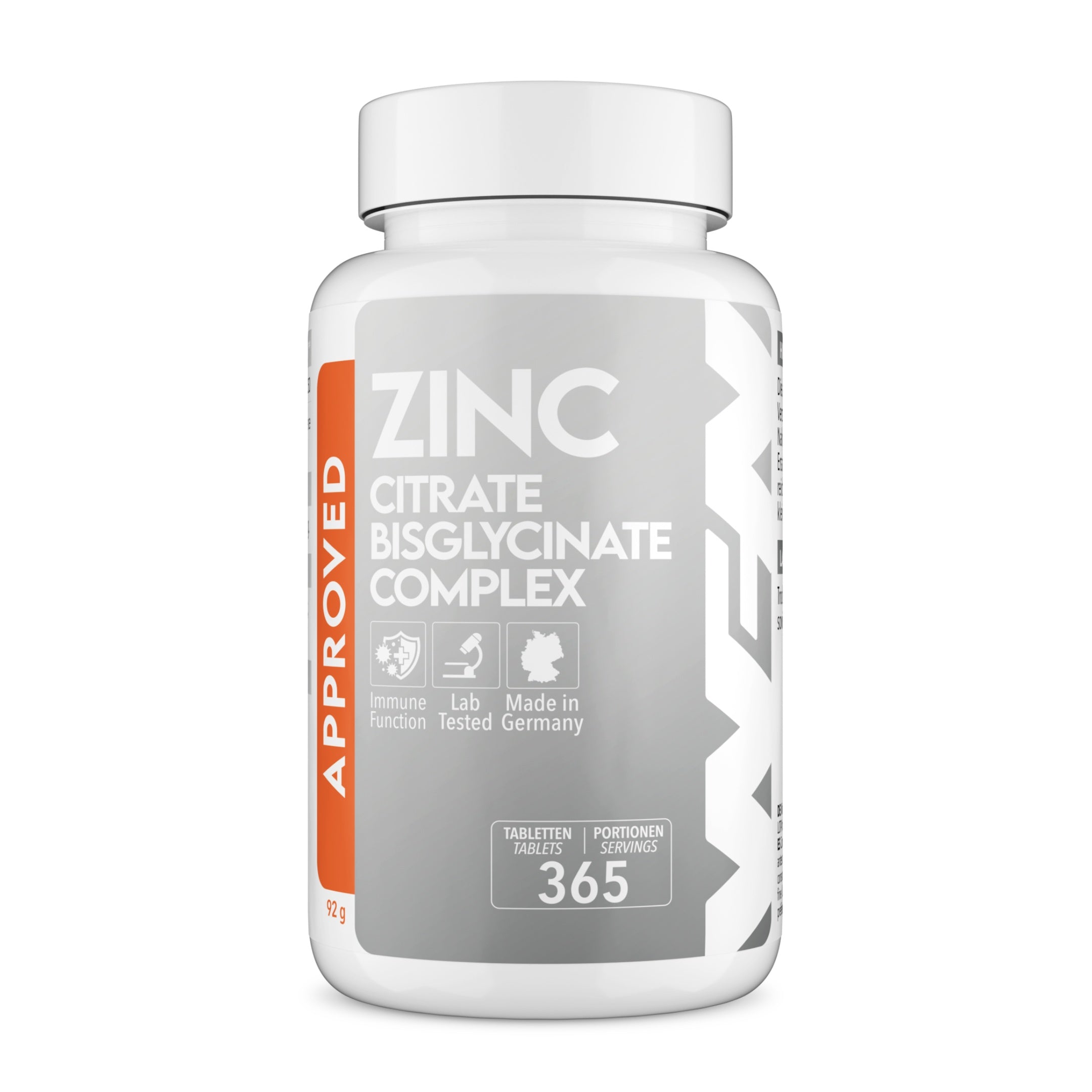 Approved Zinc