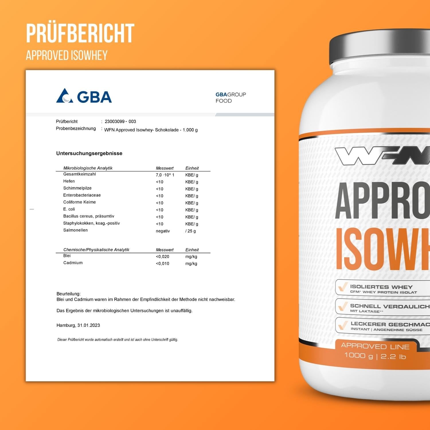 Approved Isowhey