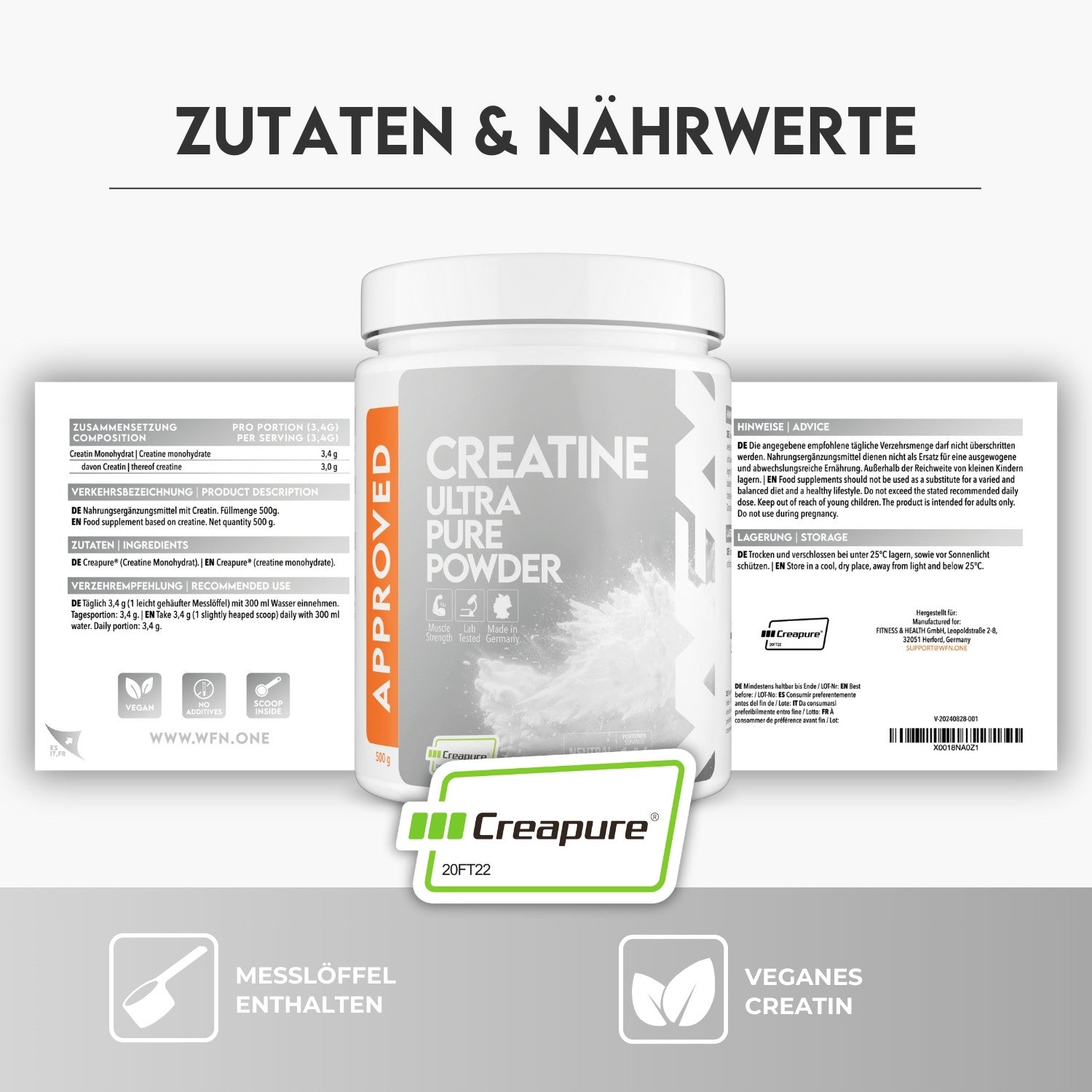 Approved Creatine