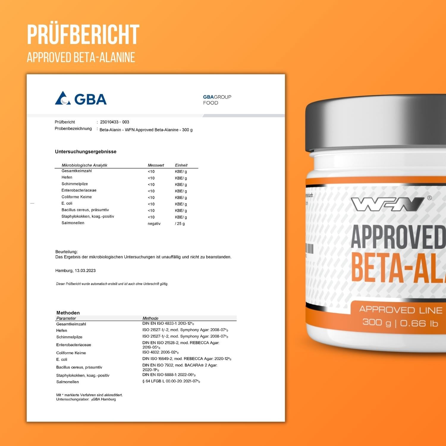 Approved Beta-Alanine