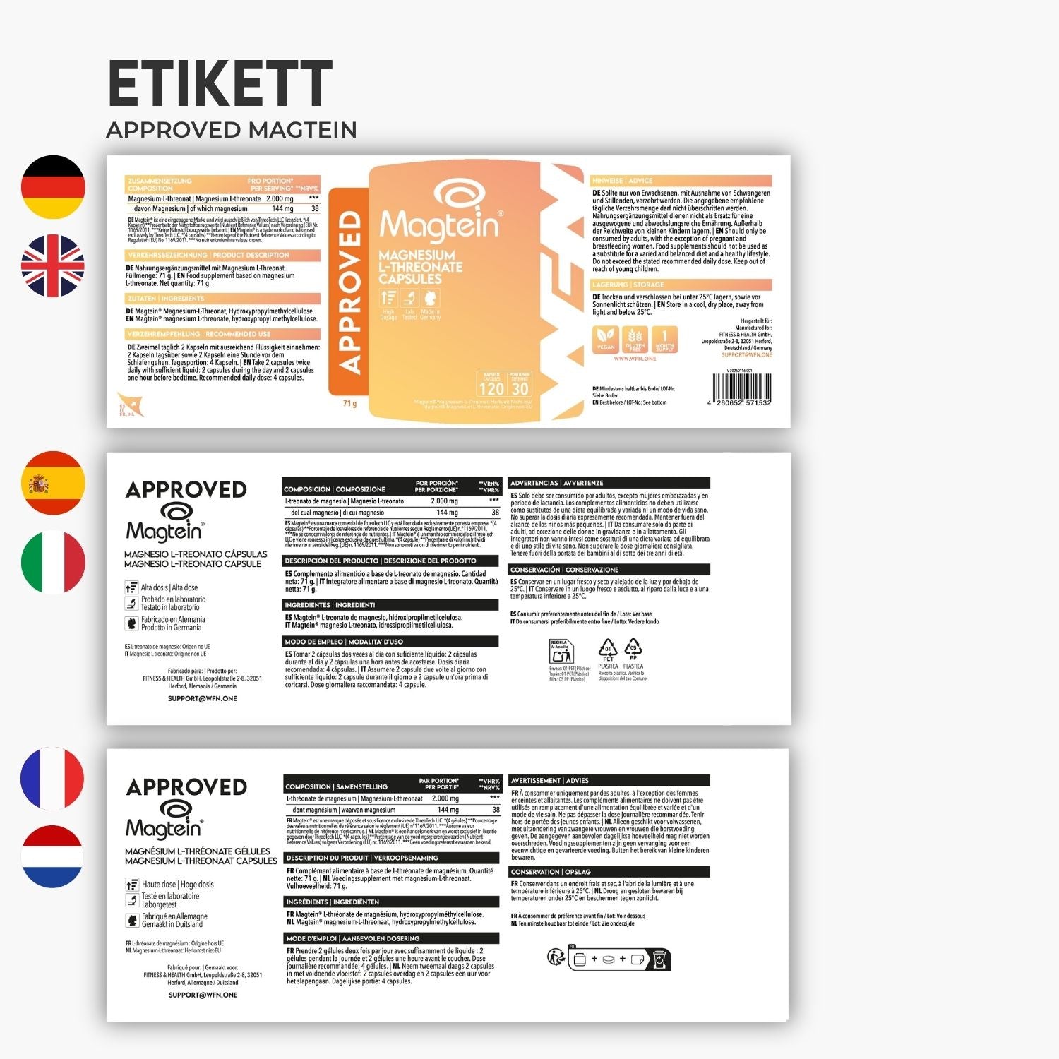 Approved Magtein®
