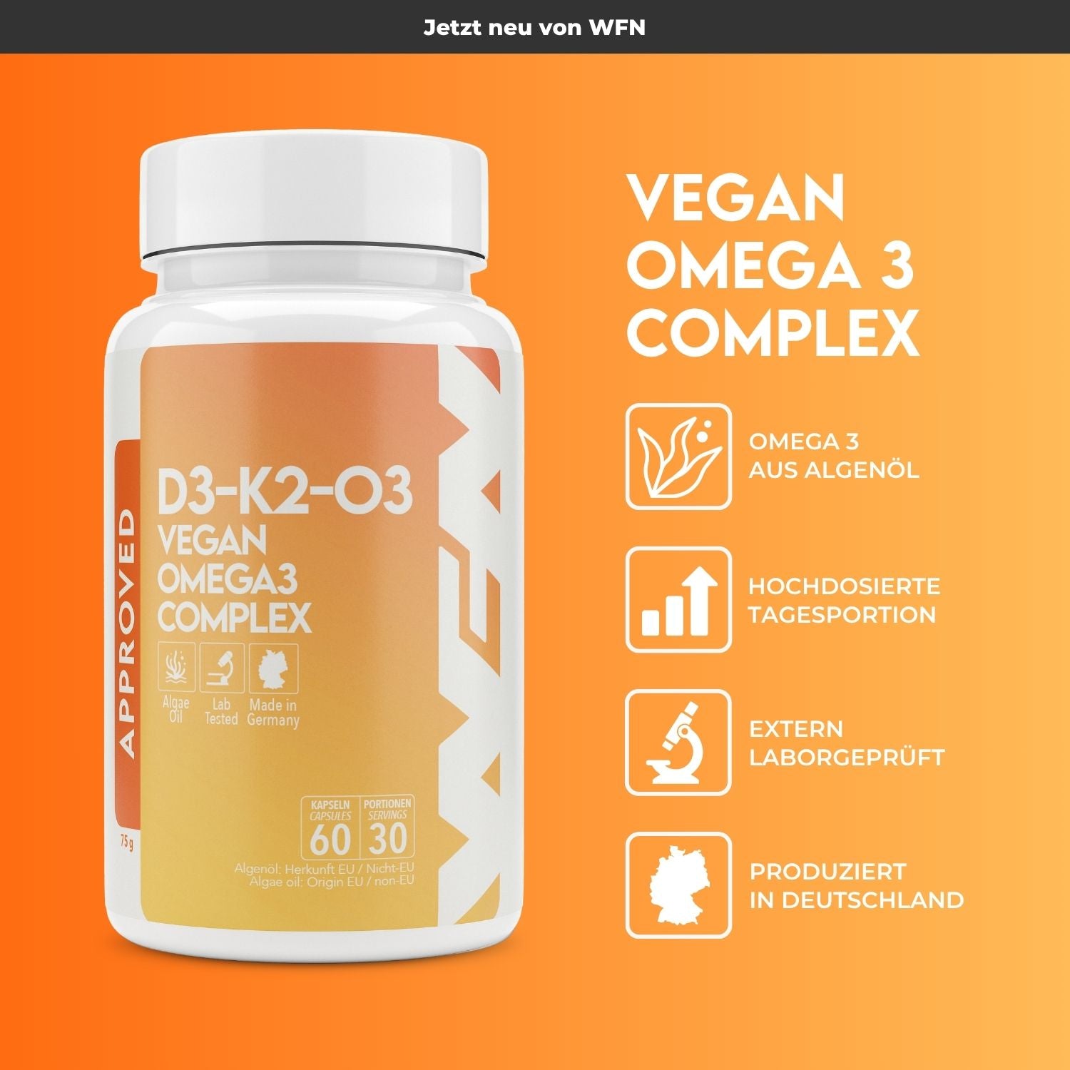 Approved D3-K2-O3 Vegan