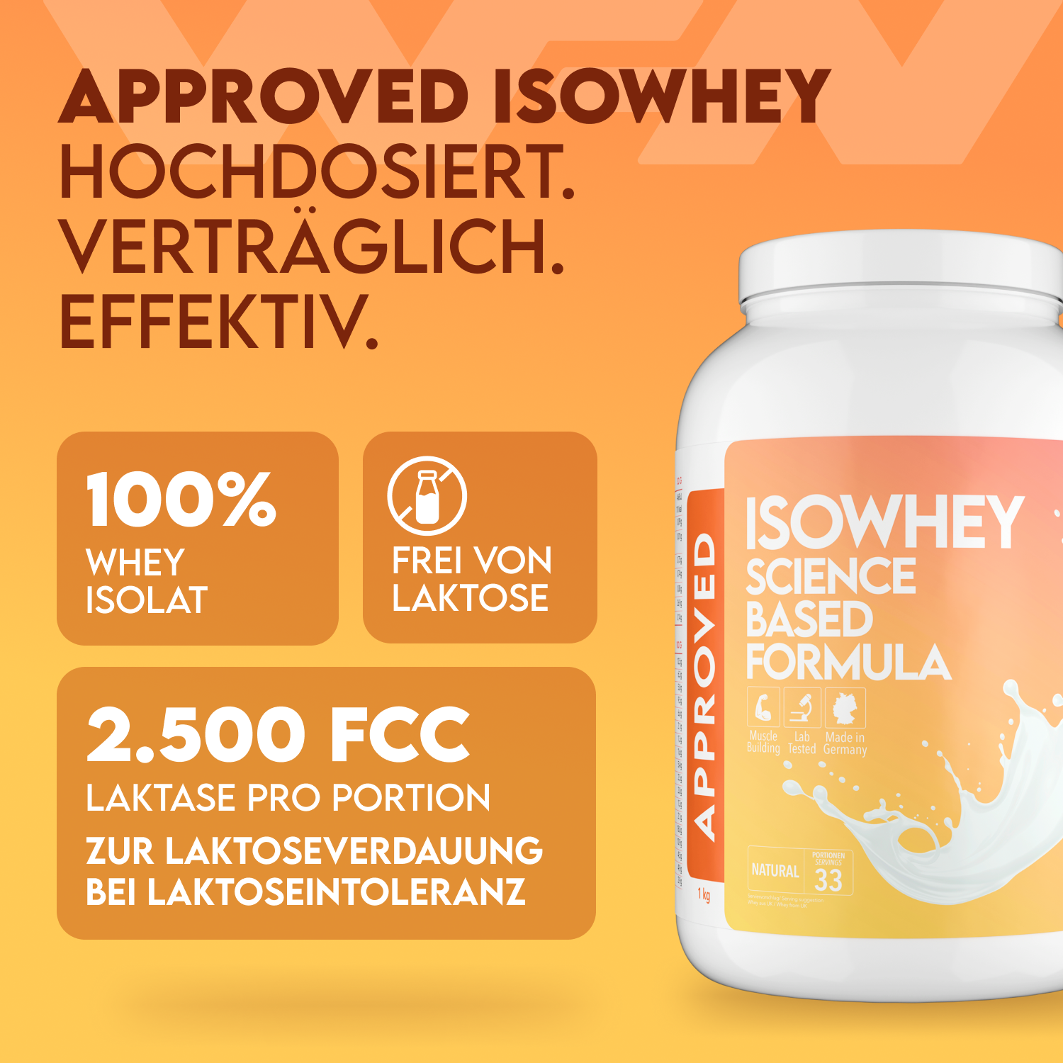 Approved Isowhey
