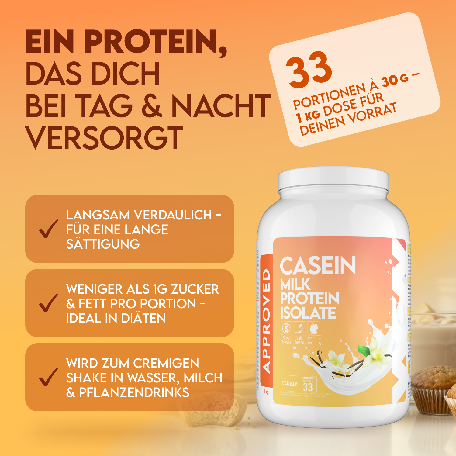 Approved Casein