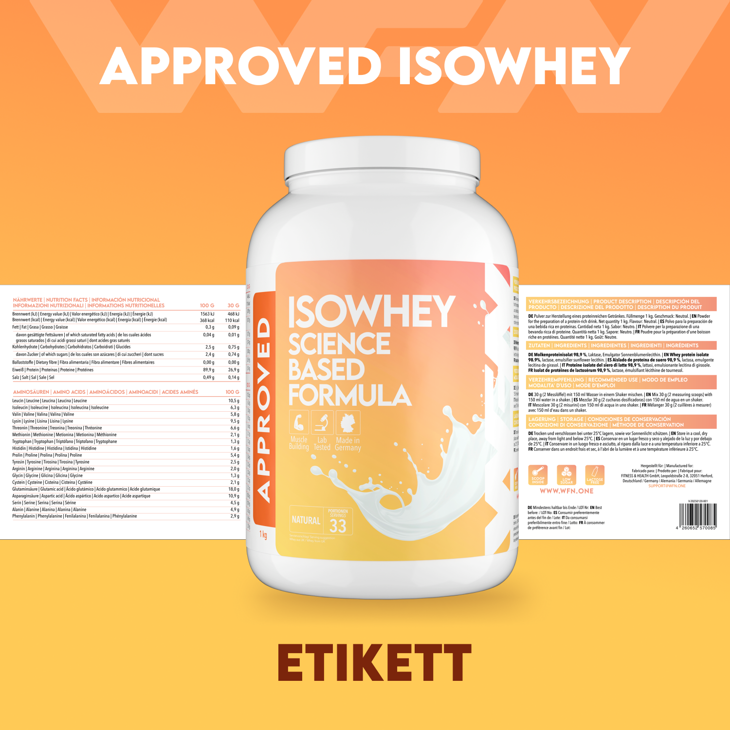 Approved Isowhey