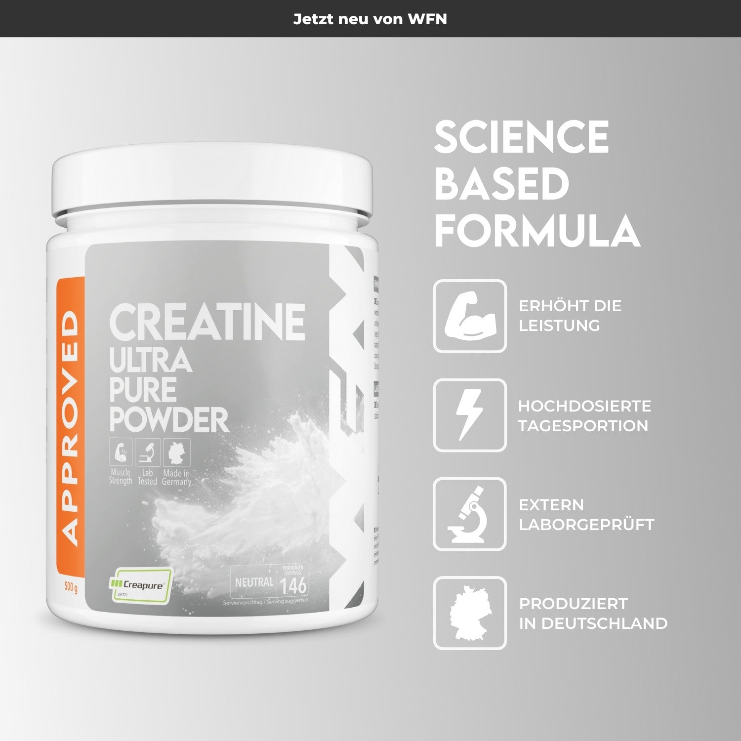 Approved Creatine