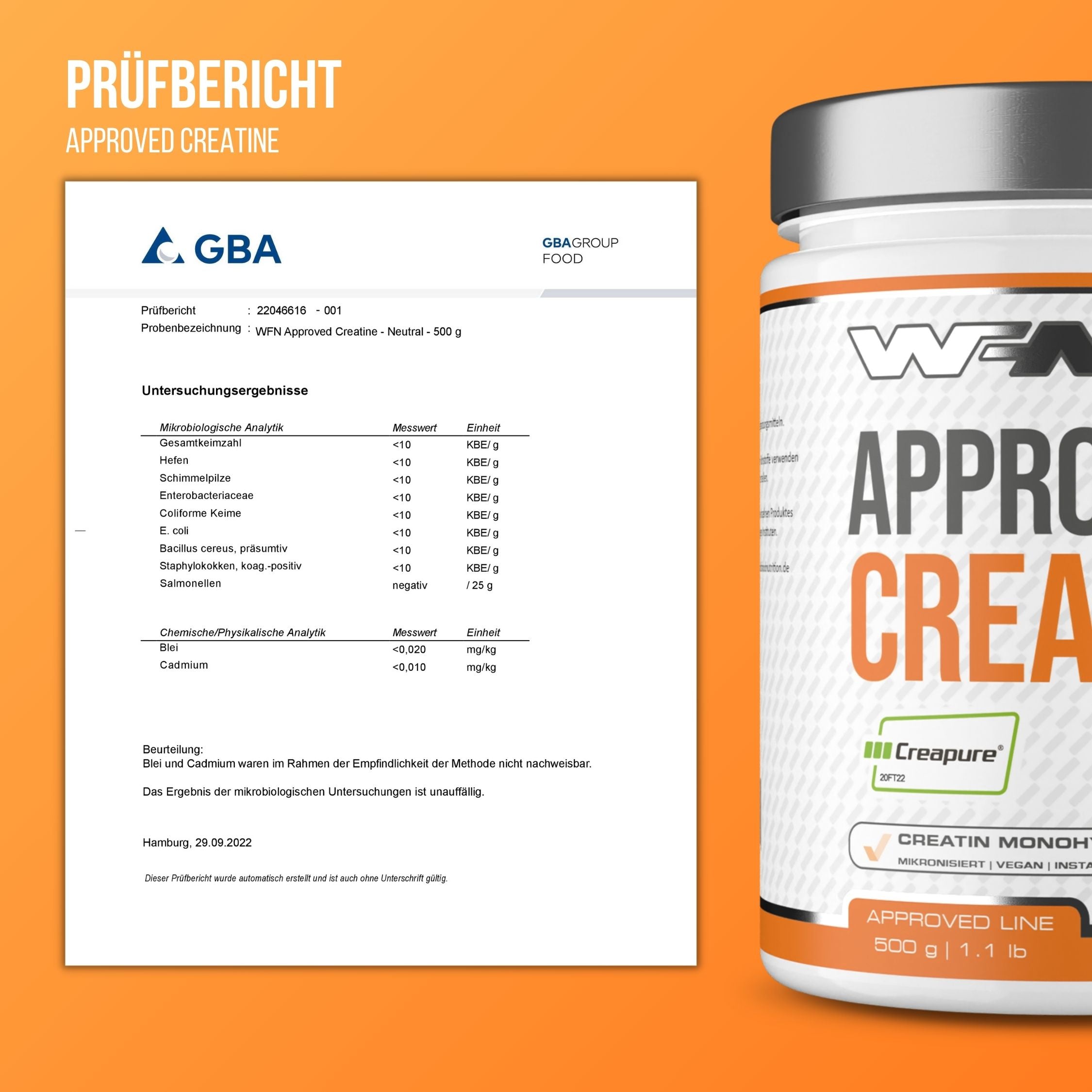 Approved Creatine